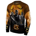 texas longhorns halloween vibes orange black hoodie best selling