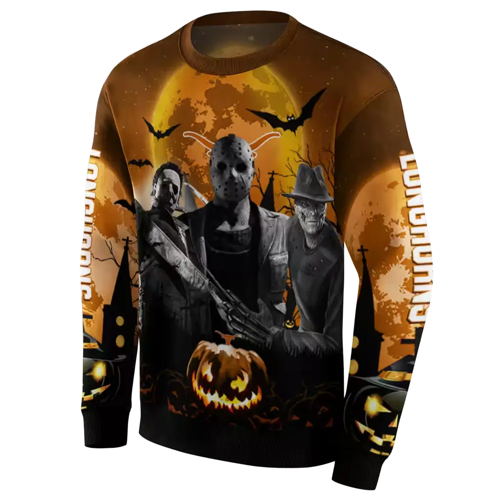 texas longhorns halloween vibes orange black hoodie new arrival texas longhorns halloween vibes orange black hoodie new arrival