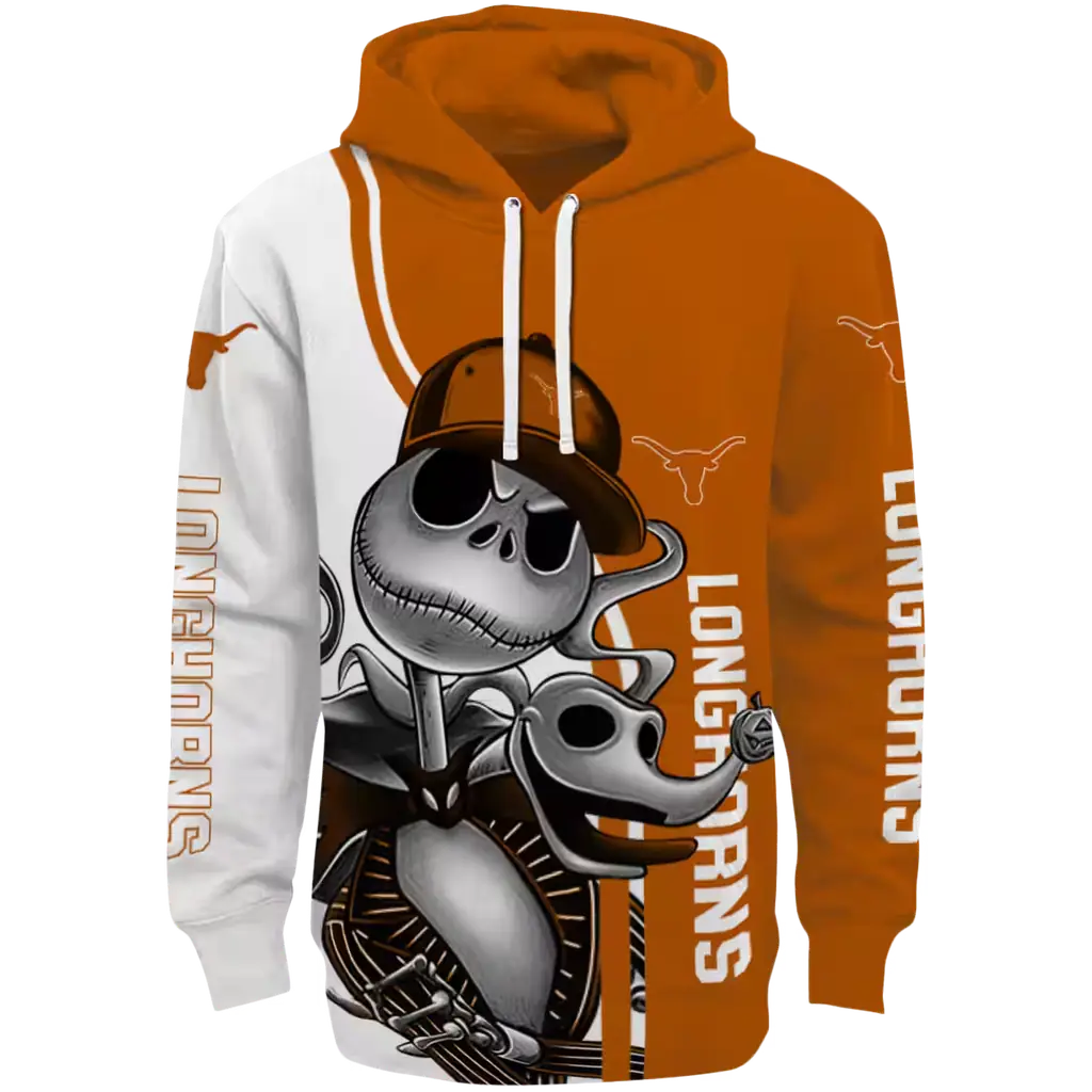 texas longhorns jack skellington orange hoodie best selling texas longhorns jack skellington orange hoodie best selling