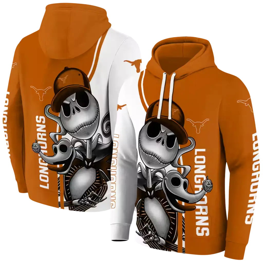 texas longhorns jack skellington orange hoodie fashion forward texas longhorns jack skellington orange hoodie fashion forward