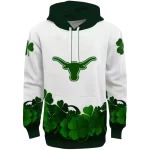 texas longhorns lucky motif white green hoodie best selling