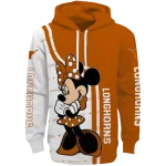 texas longhorns minnie mouse orange hoodie best selling