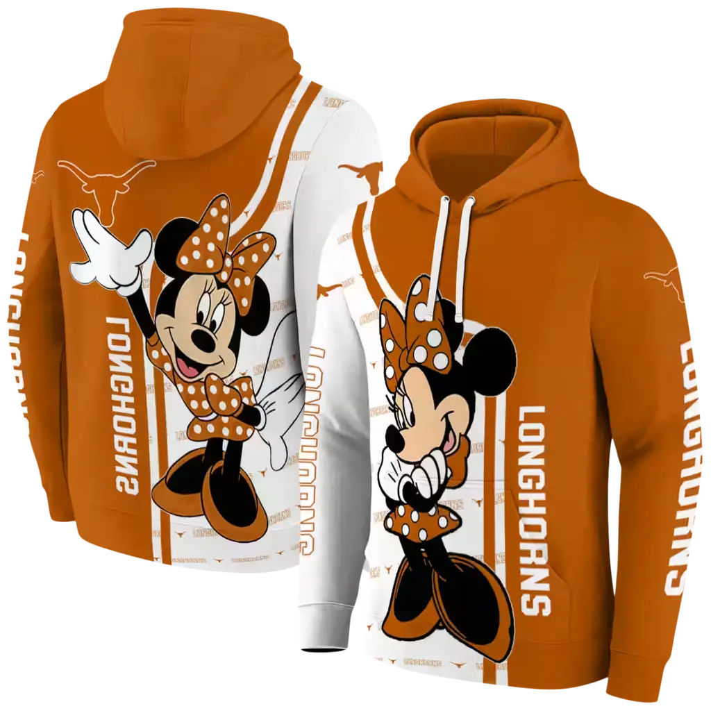 texas longhorns minnie mouse orange hoodie fashion forward texas longhorns minnie mouse orange hoodie fashion forward