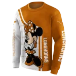 texas longhorns minnie mouse orange hoodie best selling