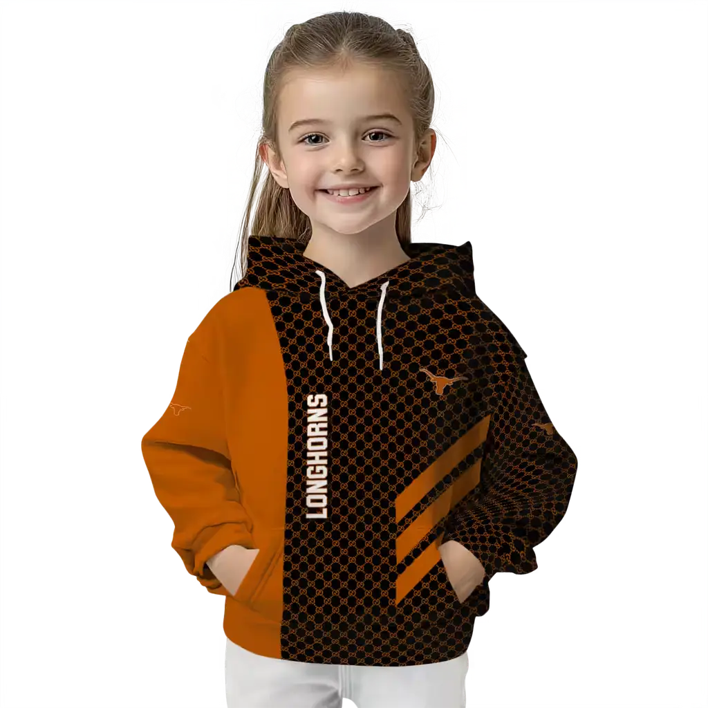 texas longhorns monogram pattern orange hoodie top rated texas longhorns monogram pattern orange hoodie top rated