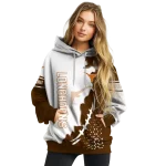 texas longhorns triangular pattern orange white hoodie best selling