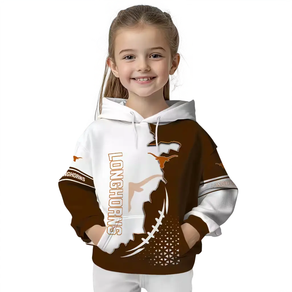texas longhorns triangular pattern orange white hoodie top rated texas longhorns triangular pattern orange white hoodie top rated