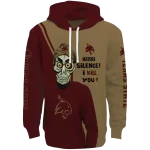texas state bobcats achmed skull maroon hoodie best selling