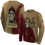 texas state bobcats achmed skull maroon hoodie best selling