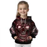 texas state bobcats demonic skull maroon black hoodie best selling