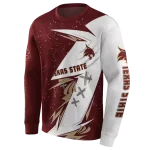 texas state bobcats dynamic slash maroon white hoodie best selling