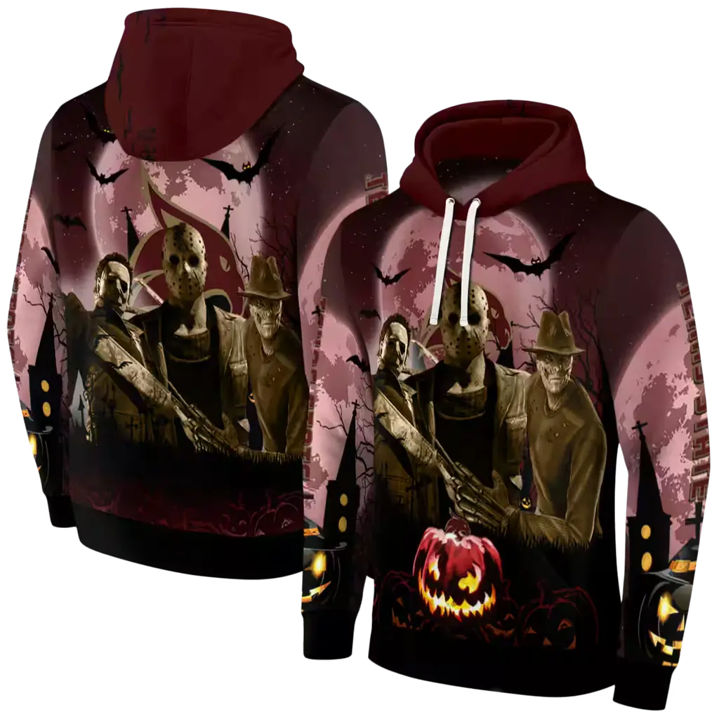 texas state bobcats halloween vibes maroon black hoodie fashion forward texas state bobcats halloween vibes maroon black hoodie fashion forward