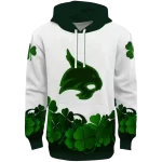 texas state bobcats lucky motif white green hoodie best selling