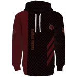 texas state bobcats monogram pattern maroon hoodie best selling
