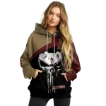 texas state bobcats skull punisher gold black hoodie best selling
