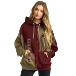 texas state bobcats splatter effect maroon hoodie best selling