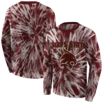 texas state bobcats tie dye pattern maroon hoodie best selling