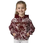 texas state bobcats tie dye pattern maroon hoodie best selling