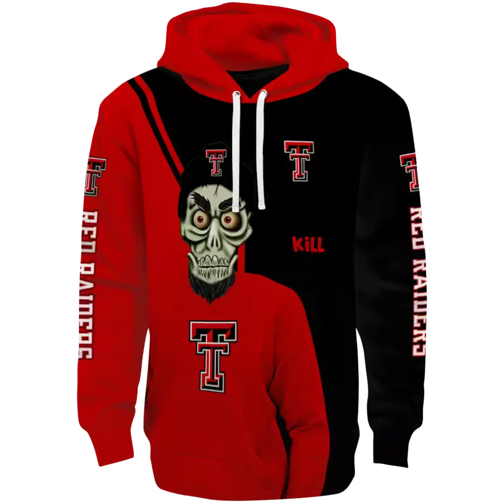 texas tech red raiders achmed skull red hoodie best selling texas tech red raiders achmed skull red hoodie best selling