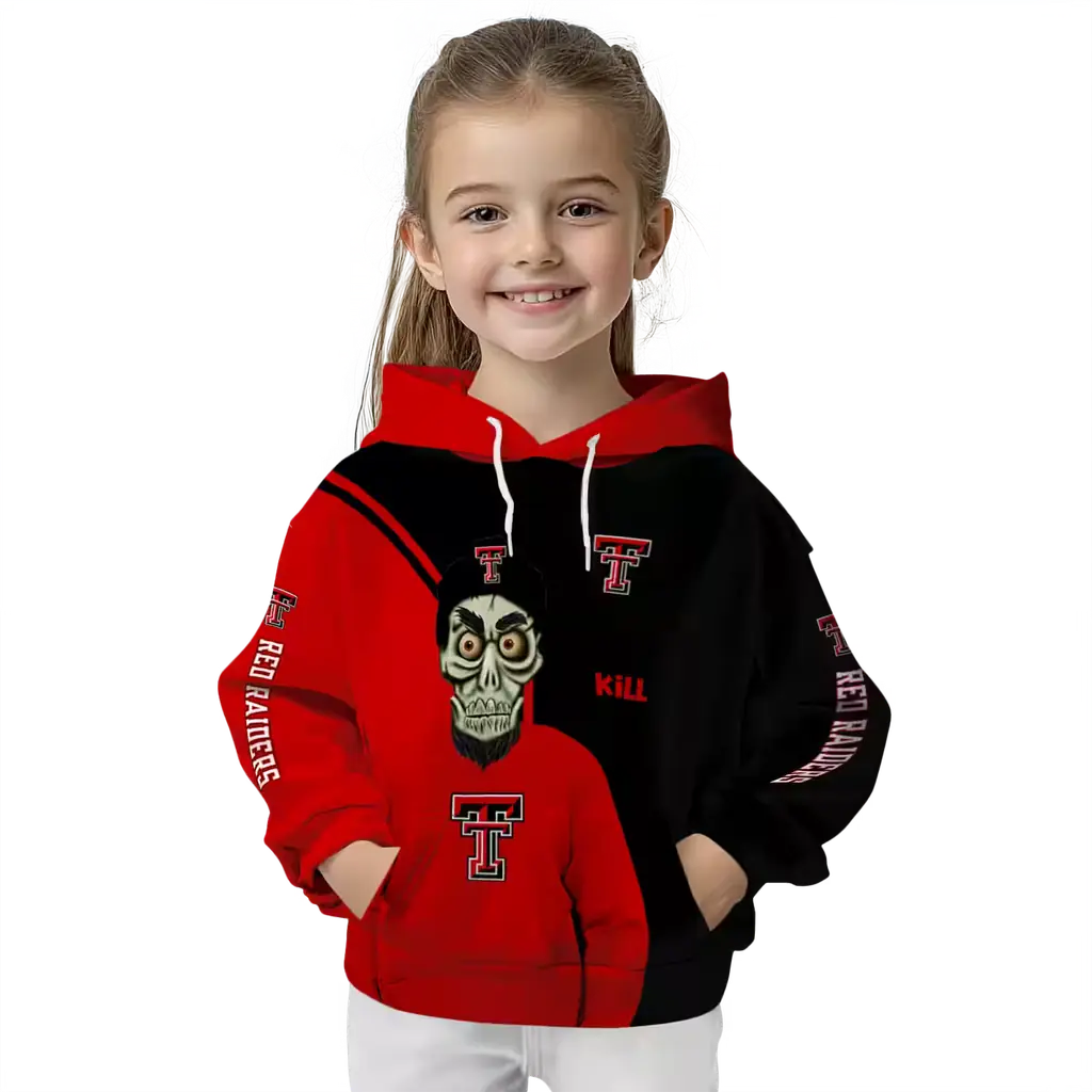 texas tech red raiders achmed skull red hoodie top rated texas tech red raiders achmed skull red hoodie top rated