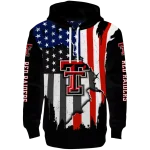 texas tech red raiders american pride black hoodie best selling