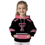 texas tech red raiders awareness ribbon black pink hoodie best selling