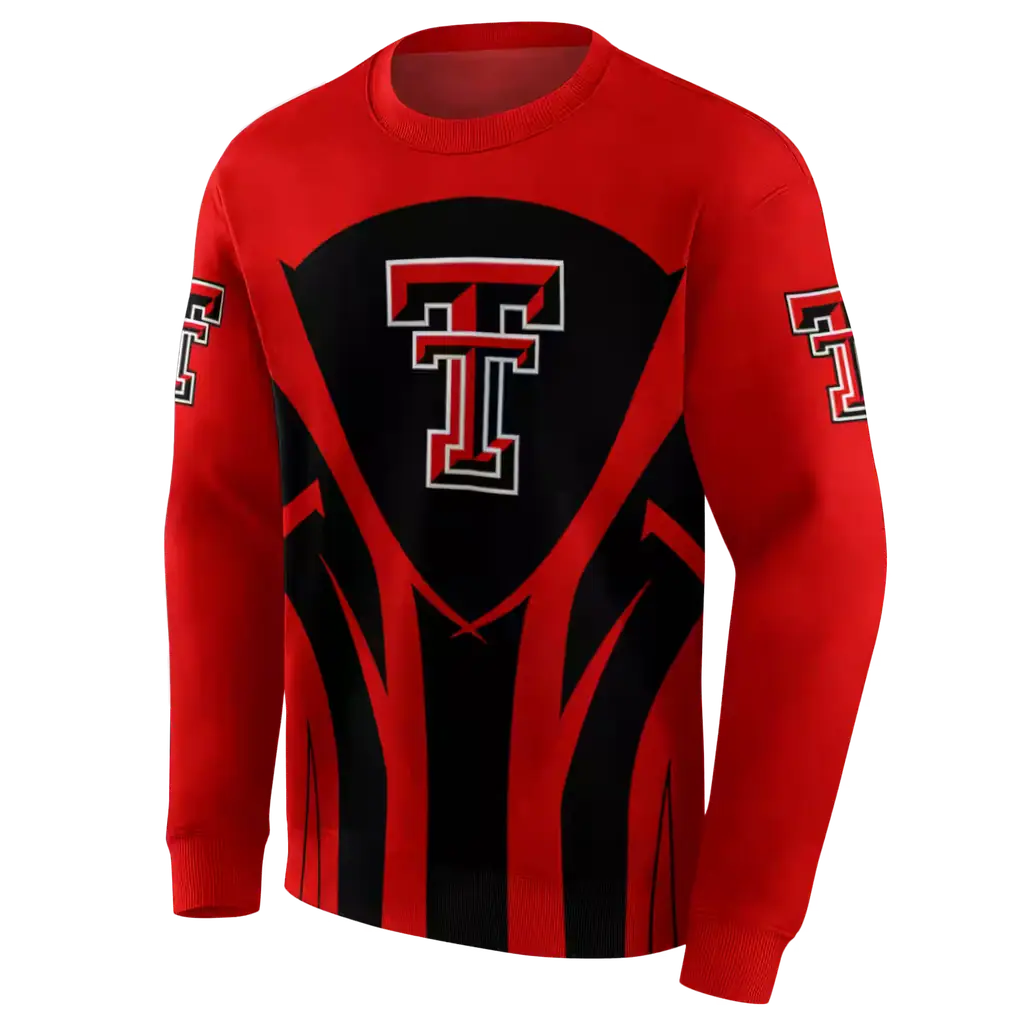 texas tech red raiders concentric lines red black hoodie new arrival texas tech red raiders concentric lines red black hoodie new arrival