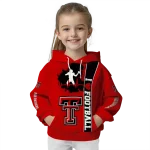 texas tech red raiders football heartbeat red hoodie best selling
