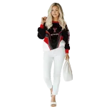 texas tech red raiders futuristic pattern red black hoodie best selling