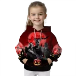 texas tech red raiders halloween vibes red black hoodie best selling