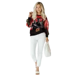 texas tech red raiders halloween vibes red black hoodie best selling