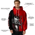 texas tech red raiders jack skellington red hoodie best selling