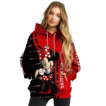 texas tech red raiders minnie mouse red hoodie best selling