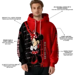 texas tech red raiders minnie mouse red hoodie best selling