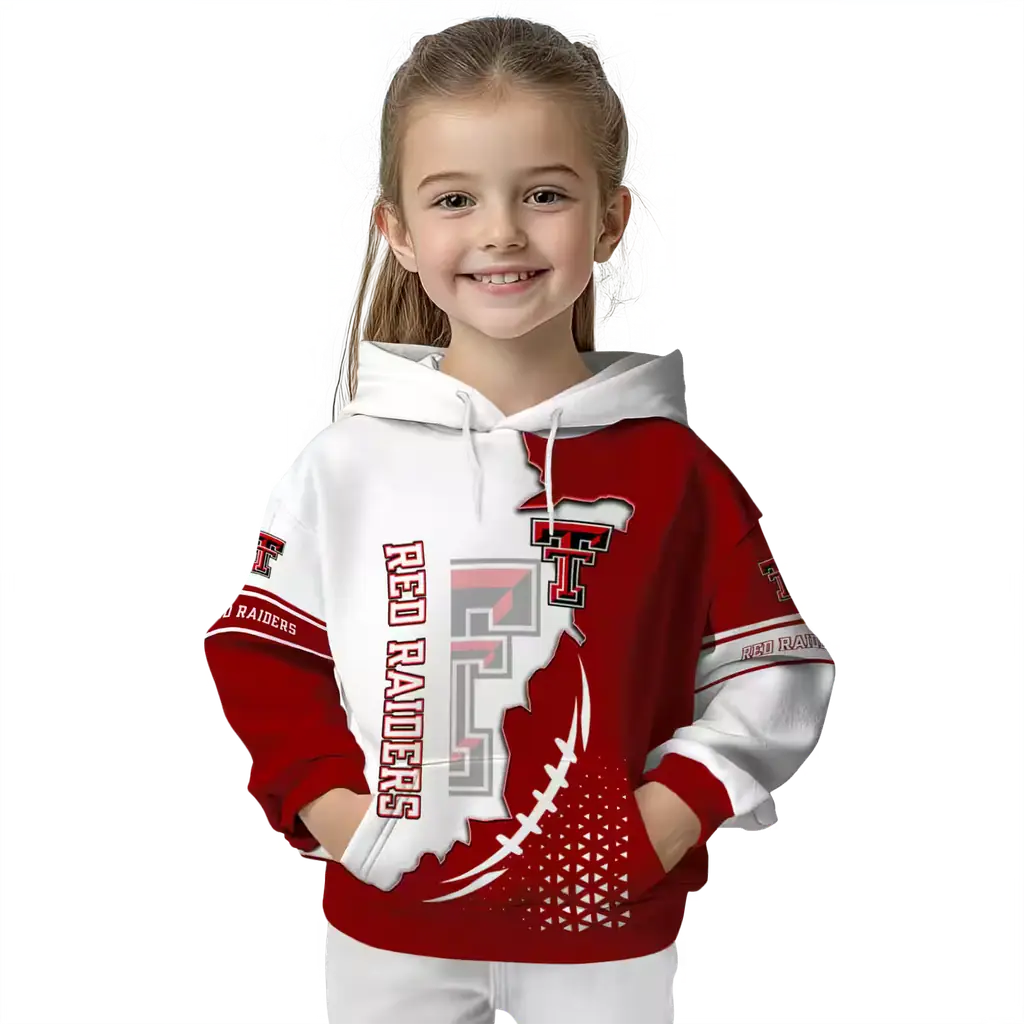 texas tech red raiders triangular pattern red white hoodie top rated texas tech red raiders triangular pattern red white hoodie top rated