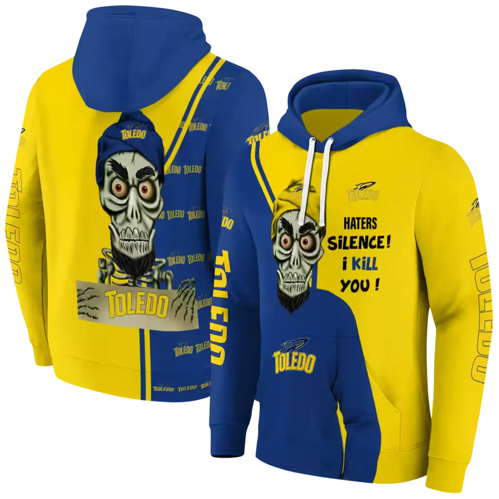 toledo rockets achmed skull blue hoodie fashion forward toledo rockets achmed skull blue hoodie fashion forward