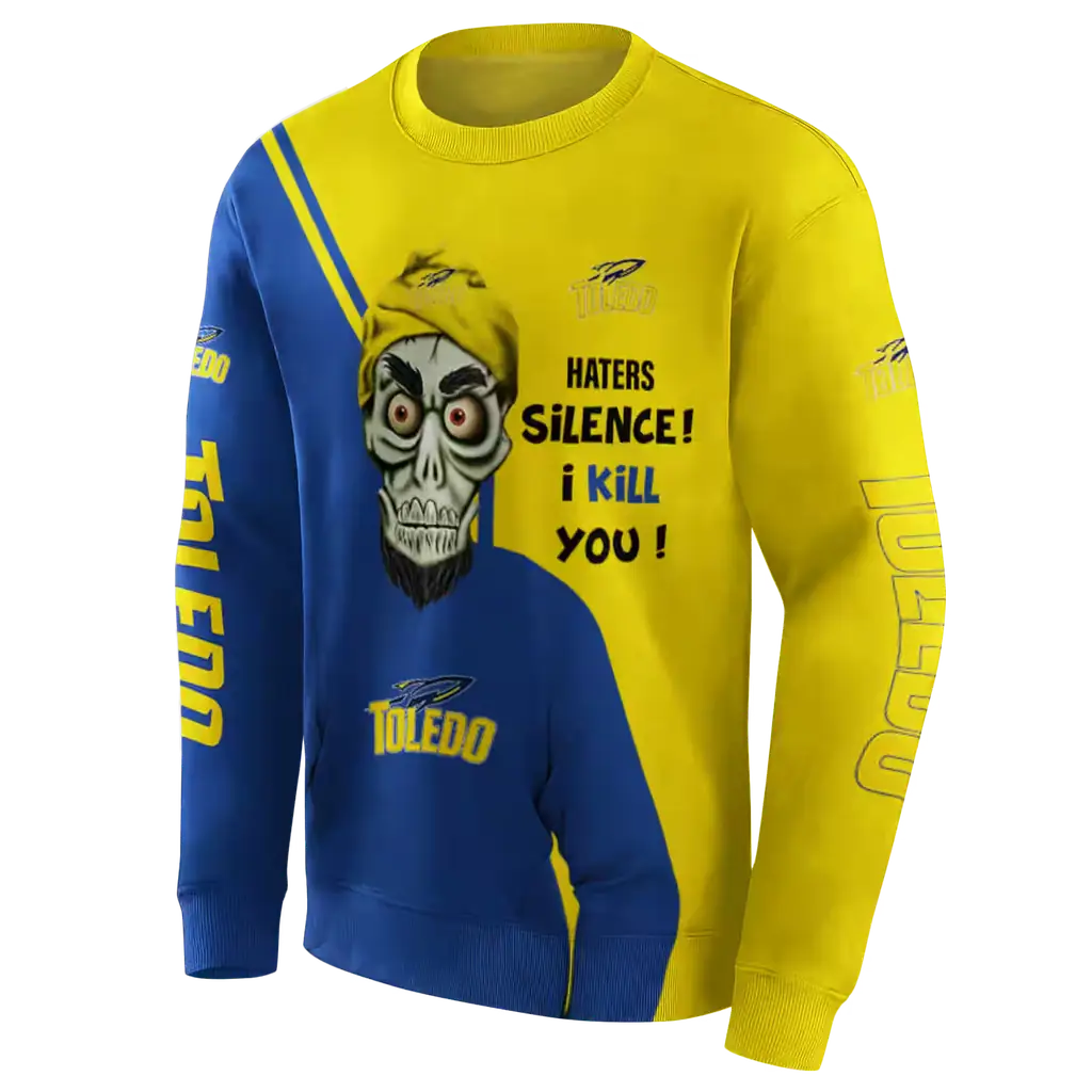 toledo rockets achmed skull blue hoodie new arrival toledo rockets achmed skull blue hoodie new arrival