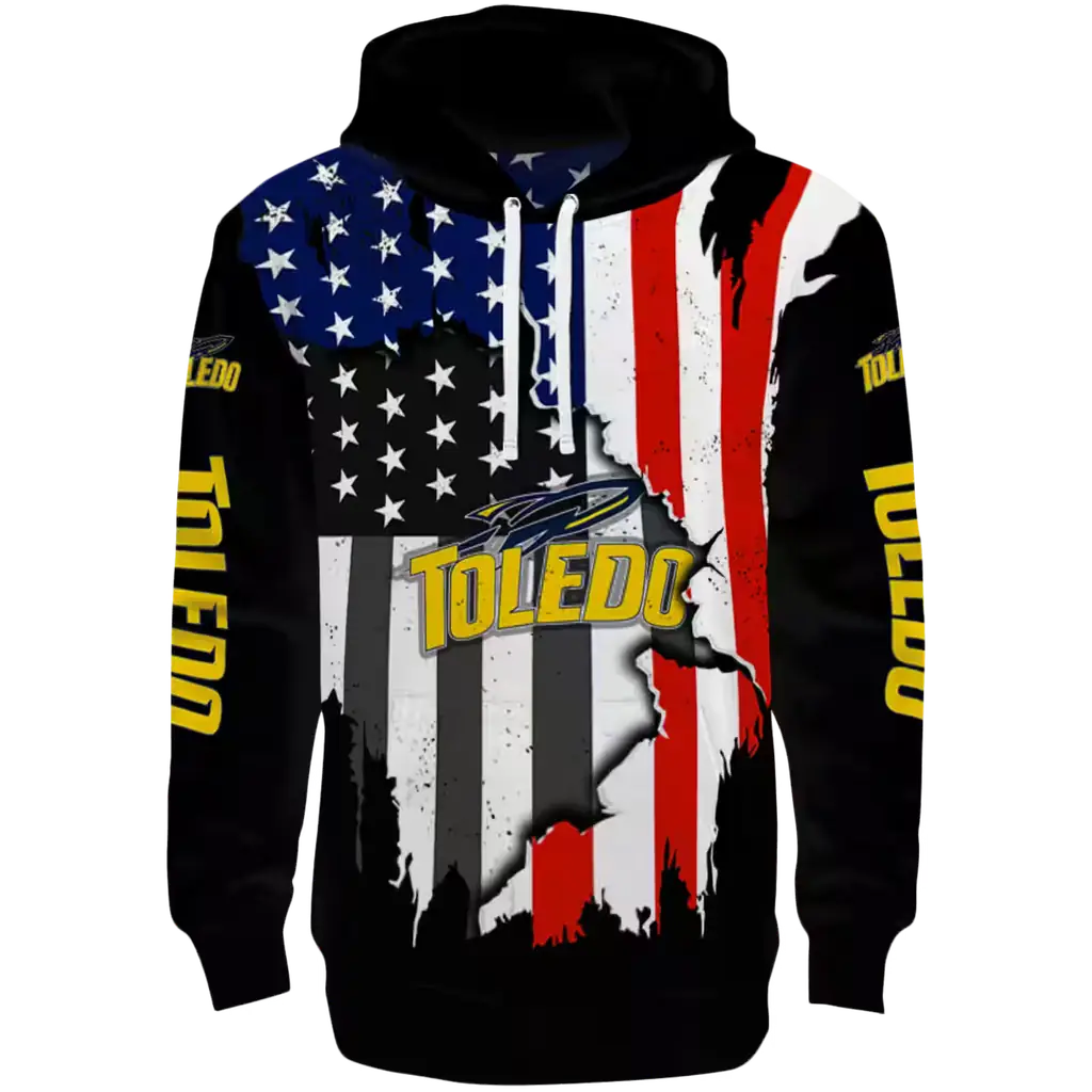 toledo rockets american pride black hoodie best selling toledo rockets american pride black hoodie best selling