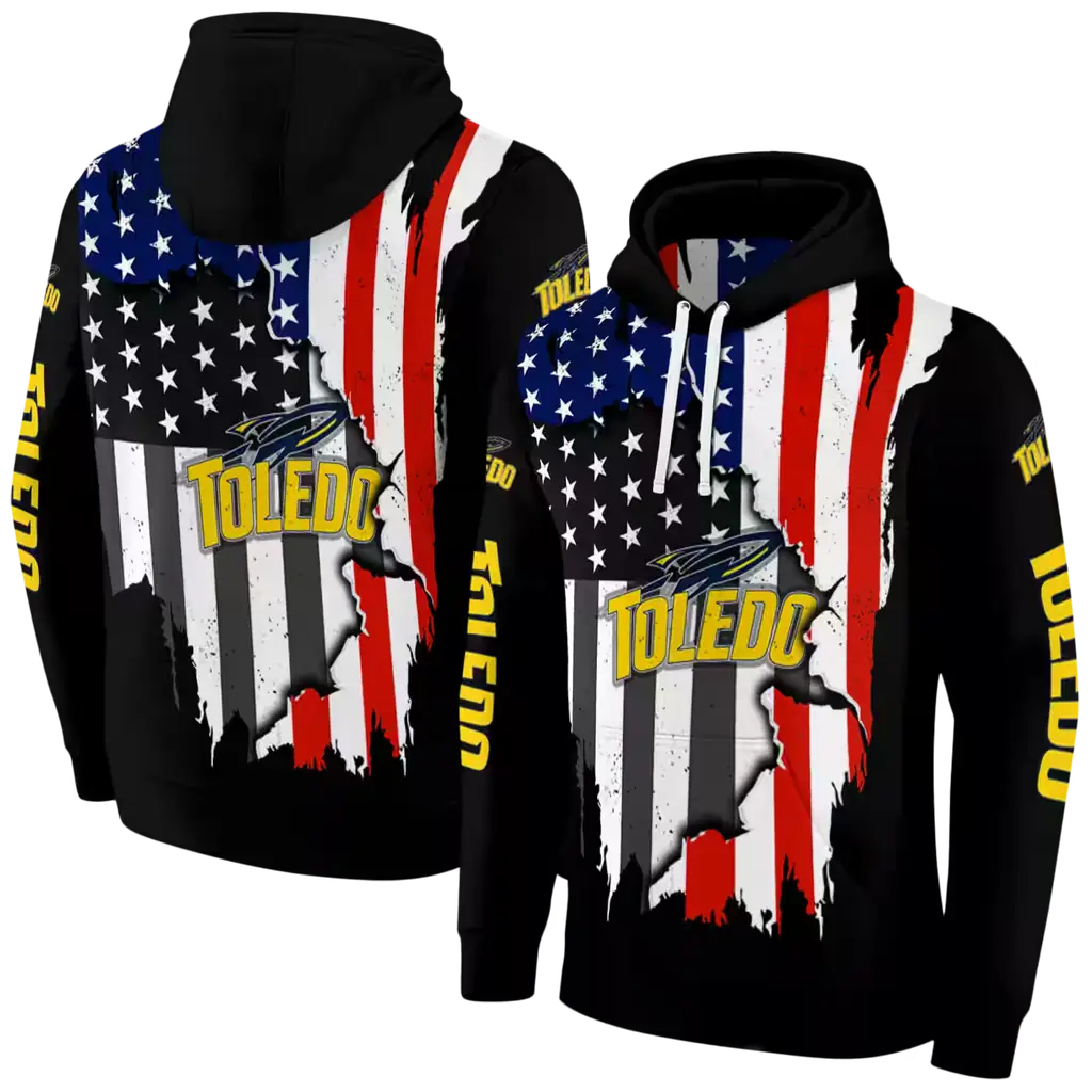 toledo rockets american pride black hoodie fashion forward toledo rockets american pride black hoodie fashion forward
