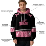 toledo rockets awareness ribbon black pink hoodie best selling