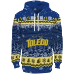 toledo rockets christmas trees blue hoodie best selling