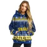 toledo rockets christmas trees blue hoodie best selling