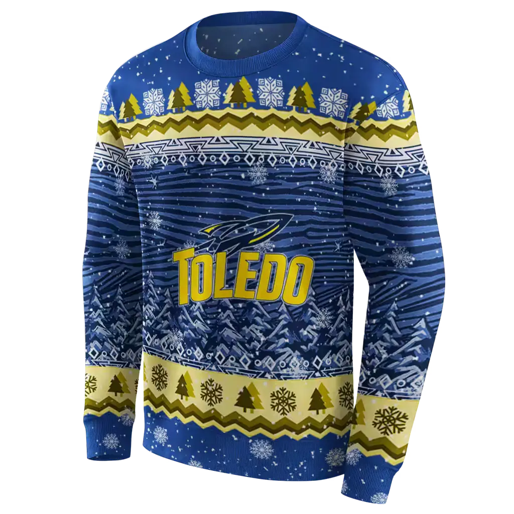 toledo rockets christmas trees blue hoodie new arrival toledo rockets christmas trees blue hoodie new arrival