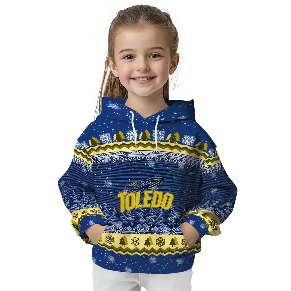 toledo rockets christmas trees blue hoodie top rated toledo rockets christmas trees blue hoodie top rated