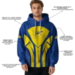 toledo rockets concentric lines blue black hoodie best selling