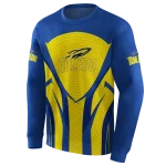 toledo rockets concentric lines blue black hoodie best selling