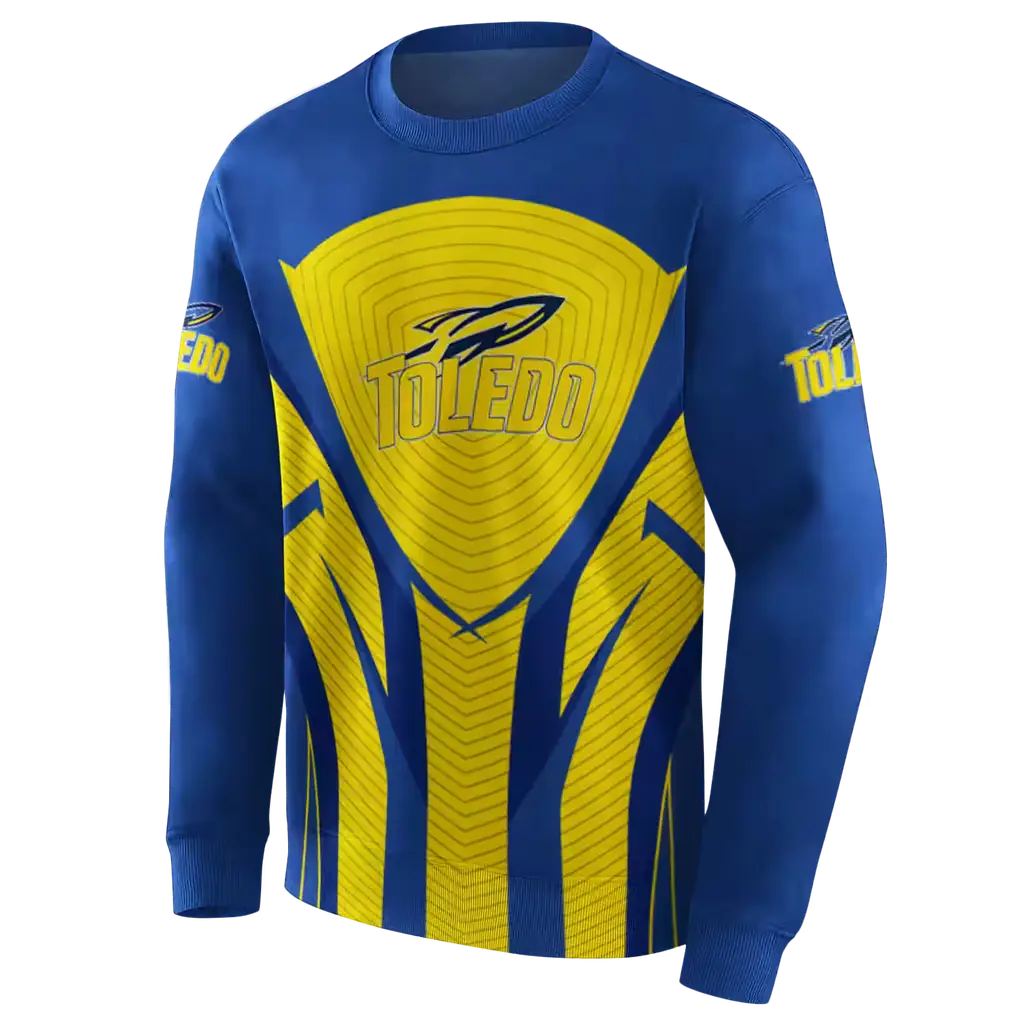 toledo rockets concentric lines blue black hoodie new arrival toledo rockets concentric lines blue black hoodie new arrival