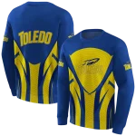 toledo rockets concentric lines blue black hoodie best selling