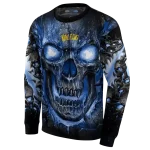 toledo rockets demonic skull blue black hoodie best selling