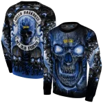 toledo rockets demonic skull blue black hoodie best selling